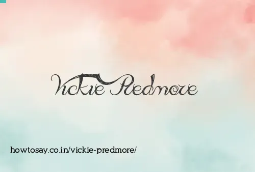 Vickie Predmore