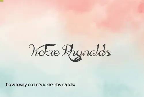Vickie Rhynalds
