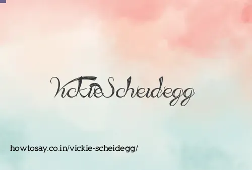Vickie Scheidegg