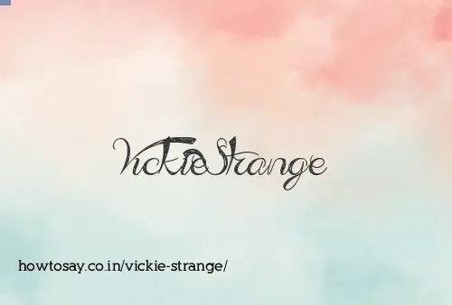 Vickie Strange