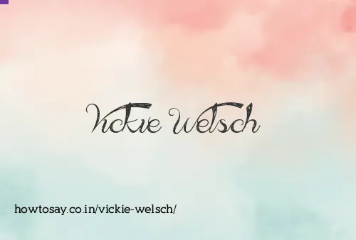 Vickie Welsch