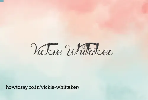 Vickie Whittaker