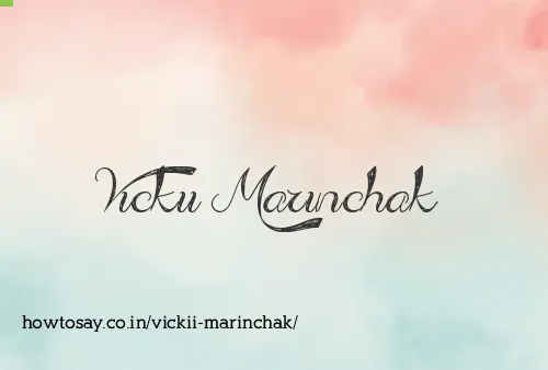Vickii Marinchak