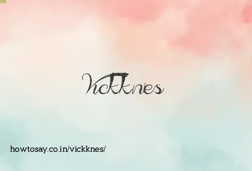 Vickknes