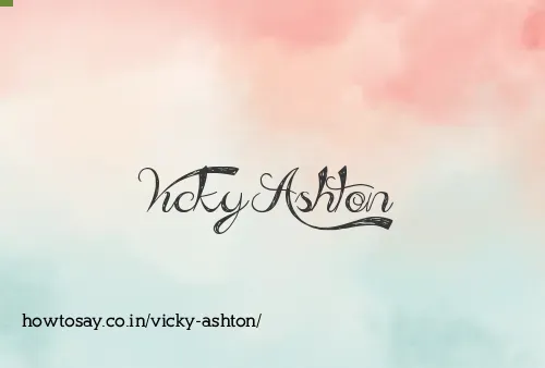 Vicky Ashton