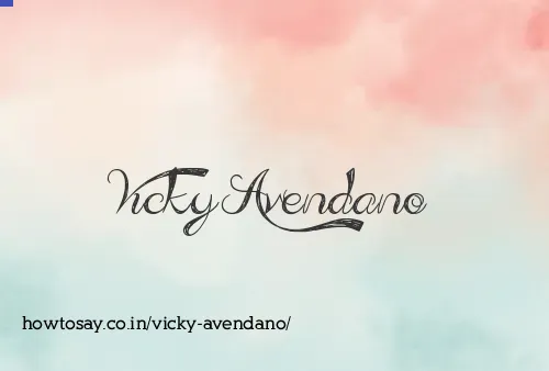 Vicky Avendano