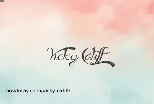 Vicky Califf