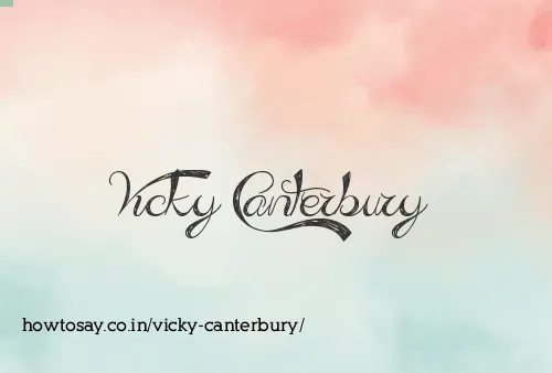 Vicky Canterbury