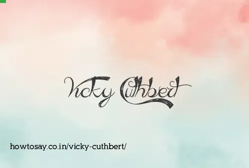Vicky Cuthbert