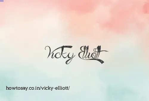 Vicky Elliott