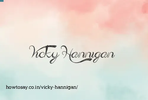 Vicky Hannigan