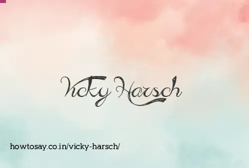 Vicky Harsch