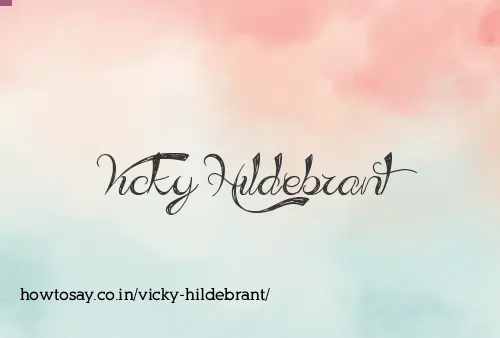 Vicky Hildebrant