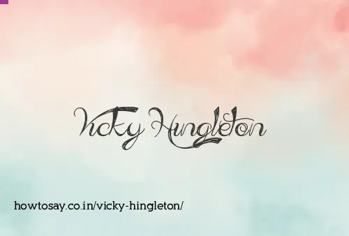 Vicky Hingleton