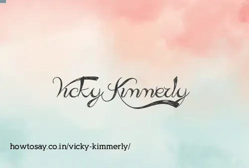 Vicky Kimmerly