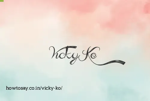 Vicky Ko