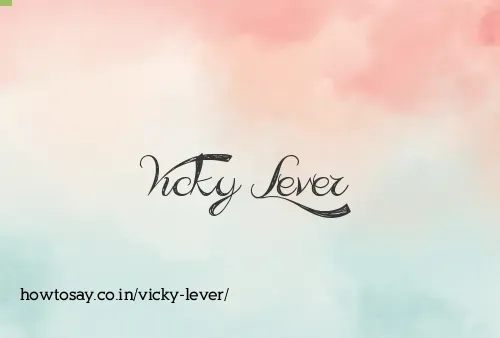 Vicky Lever