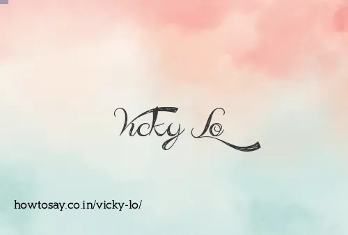 Vicky Lo