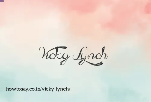 Vicky Lynch