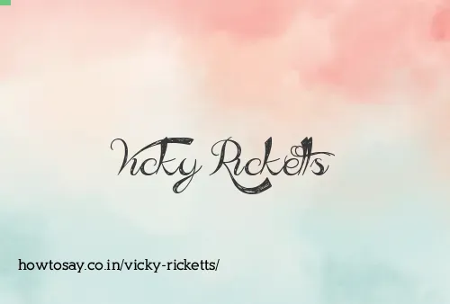 Vicky Ricketts