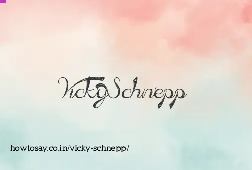 Vicky Schnepp