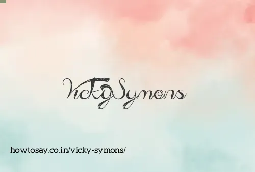 Vicky Symons