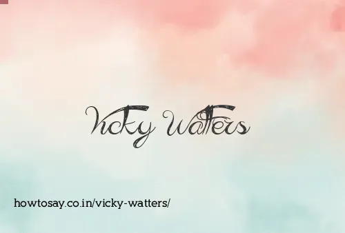 Vicky Watters