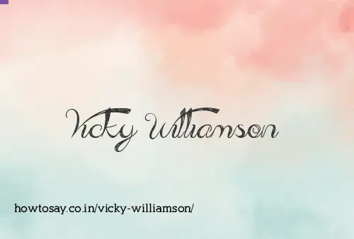 Vicky Williamson