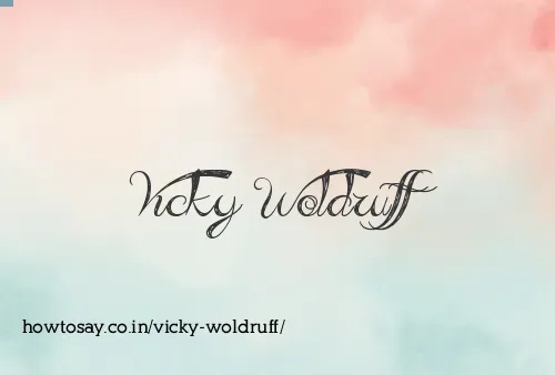 Vicky Woldruff