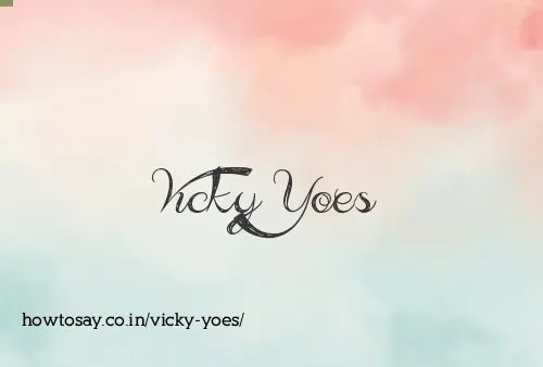 Vicky Yoes