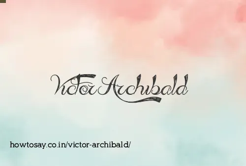 Victor Archibald