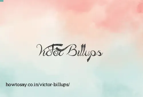 Victor Billups