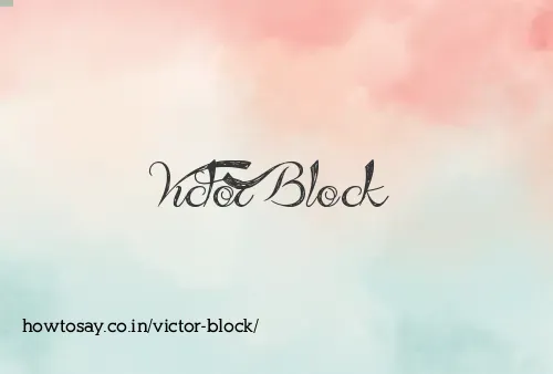Victor Block