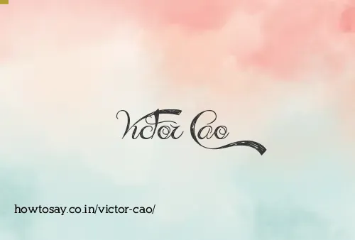 Victor Cao