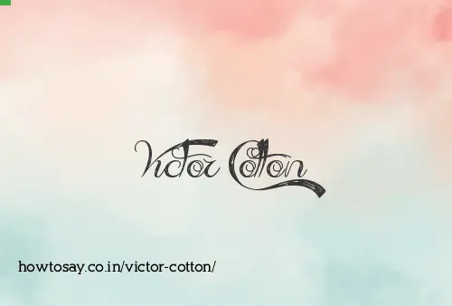 Victor Cotton