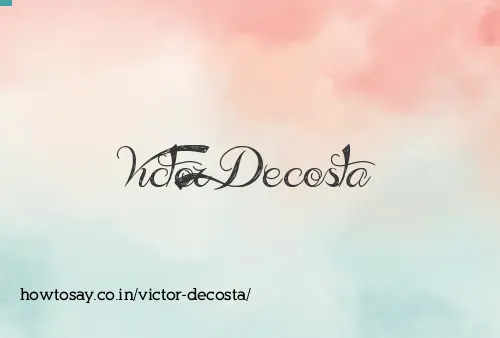 Victor Decosta