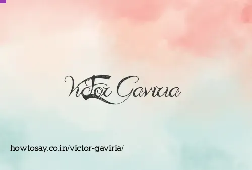 Victor Gaviria