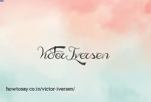 Victor Iversen