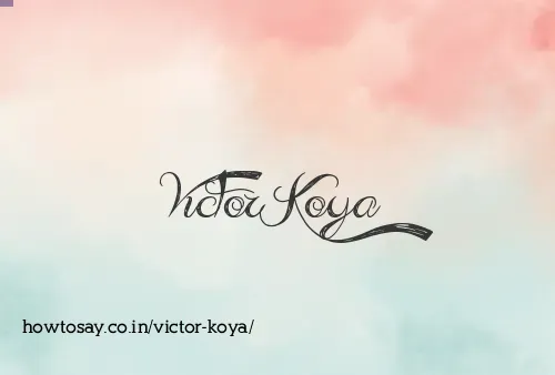 Victor Koya