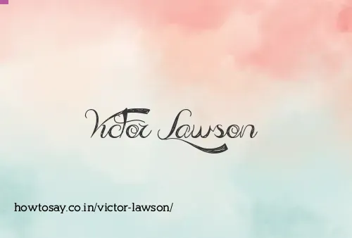 Victor Lawson