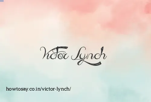 Victor Lynch