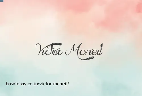 Victor Mcneil