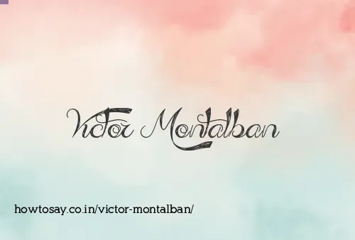 Victor Montalban