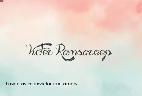 Victor Ramsaroop