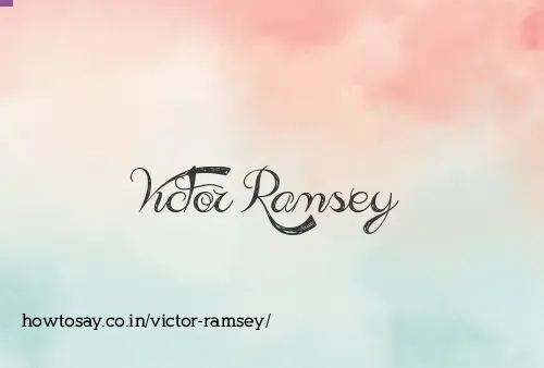 Victor Ramsey