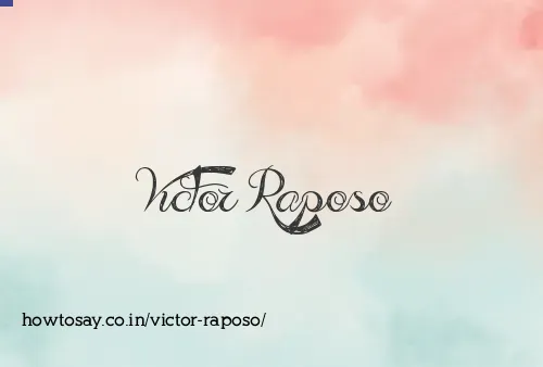Victor Raposo