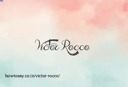 Victor Rocco