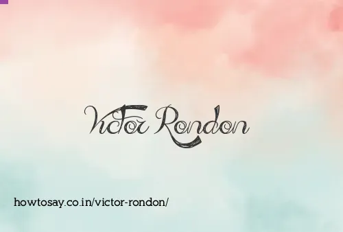 Victor Rondon