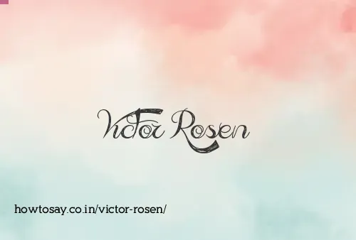 Victor Rosen