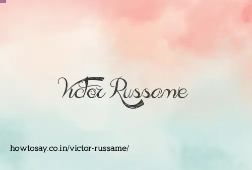 Victor Russame